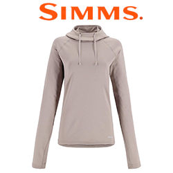 Simms Women's Heavyweight Baselayer Hoody, Dolomite