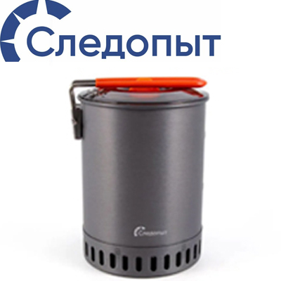 Следопыт Кастрюля походная с радиатором 1л