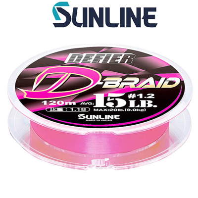 Sunline Shooter Defier D-Braid Pink 120m