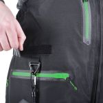 Костюм-поплавок мужской зимний ХСН "Angler prosport", hardguard, черный (зеленые молнии) (50-52/176)