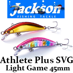 Jackson Athlete Plus SVG Light Game 45мм 2,2гр.