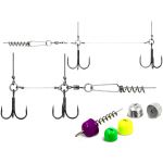 Оснастка стингер со спиралью Vido Craft JIG Spring Soft Baits, размер XL