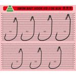 Крючок офсетный Vido Craft VD-106 Swim Bait Hook (BN) № 6/0, 10 шт/уп VD106-6/0(10)