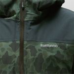 Куртка утеплённая Shimano RB-04JS Dryshield (р.р EU-L/ JP-LL) цвет Зелёный камуфляж