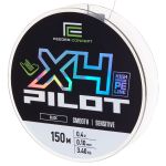 Шнур плетёный Feeder Concept Pilot x4 Braid Black 150/012