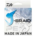 Леска плетёная Daiwa J-Braid Ice Special x8 PE Island Blue 50m 0.13ｍｍ