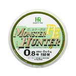 Шнур PE Hearty Rise Monster Hunter Зеленый #2