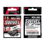 Вертлюг Ruzza Rolling Swivel Black №6 10шт