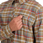 Рубашка Simms BugStopper LS Shirt, Simms Chestnut Multi Plaid, M