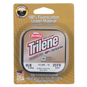 Леска Berkley Trilene 100% FluoroCarbon Clear 25m 0.22mm 3.7kg