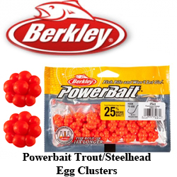 Berkley Powerbait Trout/Steelhead Egg Clusters