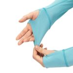 Термобельё лонгслив Следопыт Athletic Polartec® Power Grid™, двухслойное, цв. Frost Blue, р.48