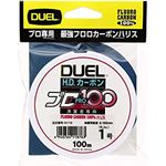 Леска Duel H1203 H.D.CARBON PRO100S FLUORO100%/100m #10.0 16.0Kg (0.52mm)