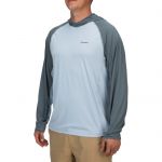 Термофутболка Simms Bugstopper Solarflex Hoody, Riparian Camo, M