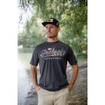 Футболка Prologic Camo Logo T-Shirt Grey Melange р.L
