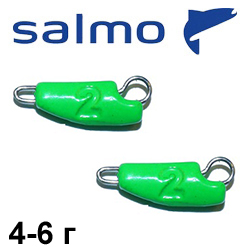Груз-головки Salmo Проходимец зеленый