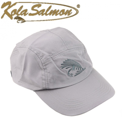 Kola Salmon Microfiber Cap Light Grey