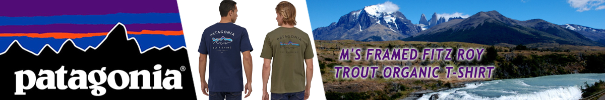 Patagonia M's Framed Fitz Roy Trout Organic T-Shirt CNY