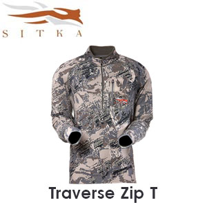 Sitka Traverse Zip T Optifade Open Country