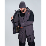 Костюм Triton "Pro Angler" -15 (Таслан, Серо-Чёрный) р-р 56-58 рост 182-188