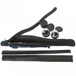 Чехол жесткий HSN Spinning, синий (125 диаметр, 125 длина)
