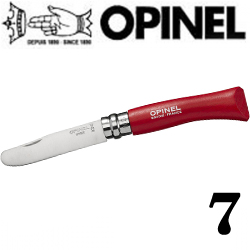 Opinel №7 VRI My First Opinel Red