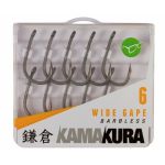 Крючок безбородый Korda Kamakura Wide Gape Barbless №6 KAM05