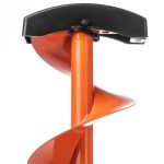 Комплект под мотобур Тонар - шнек Motoshtorm 130R +адаптер АШ-02 +молоточек (T-SMS130R-ASH-02)