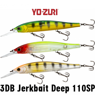 Yo-Zuri 3DB Jerkbait Deep 110SP R1372