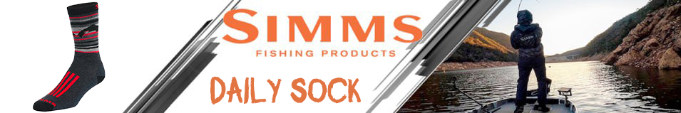 Simms Daily Sock, Carbon