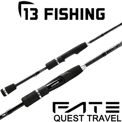 13 Fishing Fate Quest Travel Rod Spin