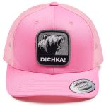 Кепка с сеткой 6P Volga Baits Dichka! Roar #Pink/Black&Grey