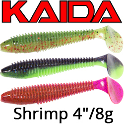 Kaida Shrimp 4" 10cm 8g