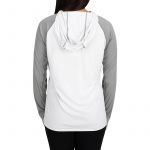 Термофутболка Simms Women's Solarflex Hoody, White Cinder, XS