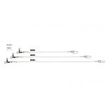 Оснастка Ryugi Wire Caro Swivel 83lb/37lb/51lb #18cm
