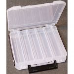 Коробка для воблеров Kosadaka TB-S31C-GRN, 20*17.5*5см, двухсторонняя, зелёная