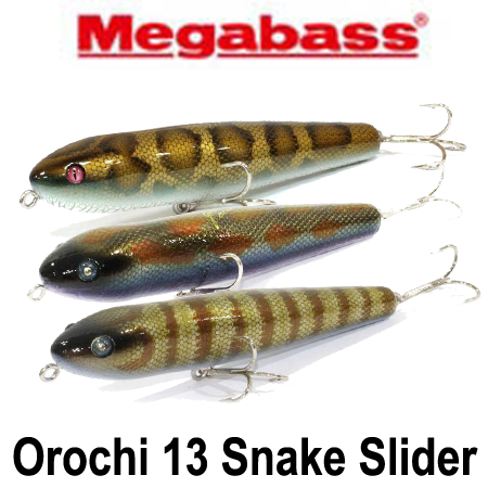 Megabass Orochi 13 Snake Slider