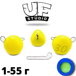 Груз UF Studio «КАПЛЯ» эксцентрик Жёлтый UV