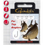 Крючок Gamakatsu BKS-1100B Bream 22см Comp №20 d поводка 008 (10шт.)