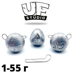 Груз UF Studio «Капля-эксцентрик» Свинец