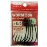 Офсетный крючок Vanfook Worm 55G № 1/0