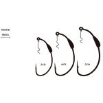 Крючки огруженные Ryugi Weighted Pierce #3/0