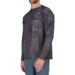 Термофутболка Simms Challenger Solar Tech Jersey, Hex Flo Camo Carbon, XXL
