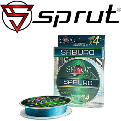 Sprut Saburo Soft Ultimate Braided Line x4 95m Sky Blue