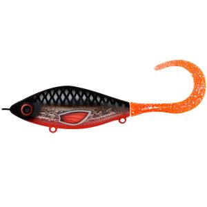 Джеркбейт Strike Pro Guppie Jr тонущий 11см 70гр EG-208A цвет: A275G Transparent Black-backed