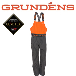 Grundens Downrigger Gore-tex Bib, Burnt Orange