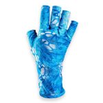 Солнцезащитные перчатки Veduta UV Gloves Reptile Skin Blue Water M