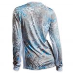 Джерси дышащая женская Veduta Reptile Skin Blue UPF50+ р.XS