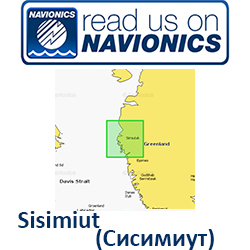 Карта Navionics Sisimiut 5G007S
