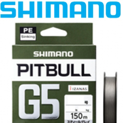 Shimano Pitbull G5 PE (LD-M51U T.GRY) 150m